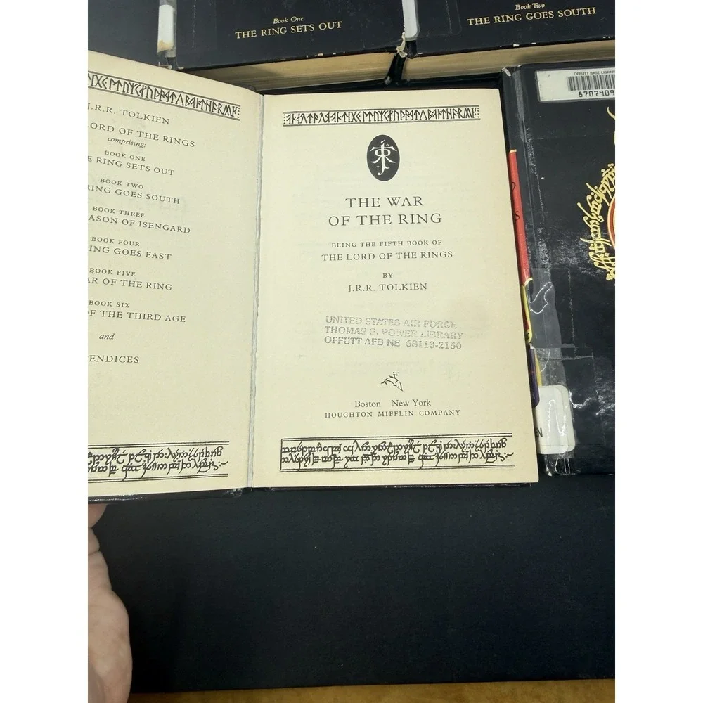 Lord Of The Rings Millennium Edition Hardcover Seven Books No Box